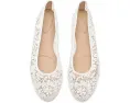 Балетки Jayna с кожаной отделкой и кружевом Lauren Ralph Lauren