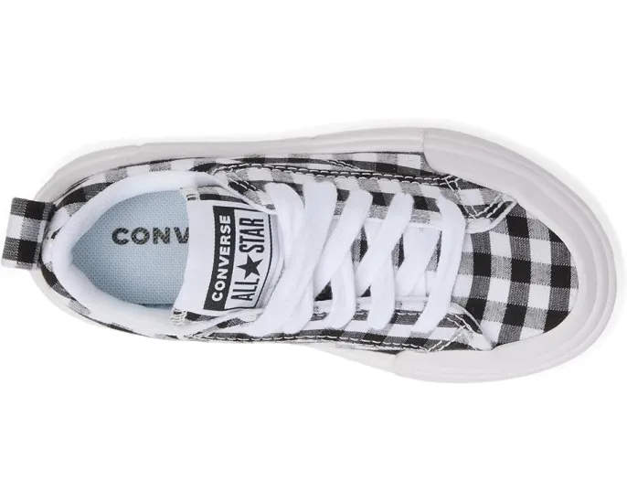Детские кеды Converse Cruise Checkered с клетчатым принтом на платформе