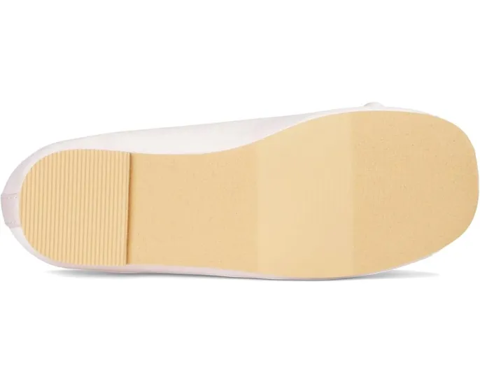 Детские атласные балетки Janie and Jack с бантом и квадратным мысом