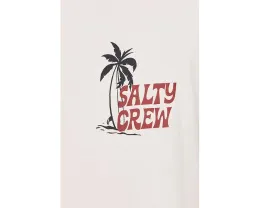 Футболка Salty Crew Lounge с коротким рукавом бежевая