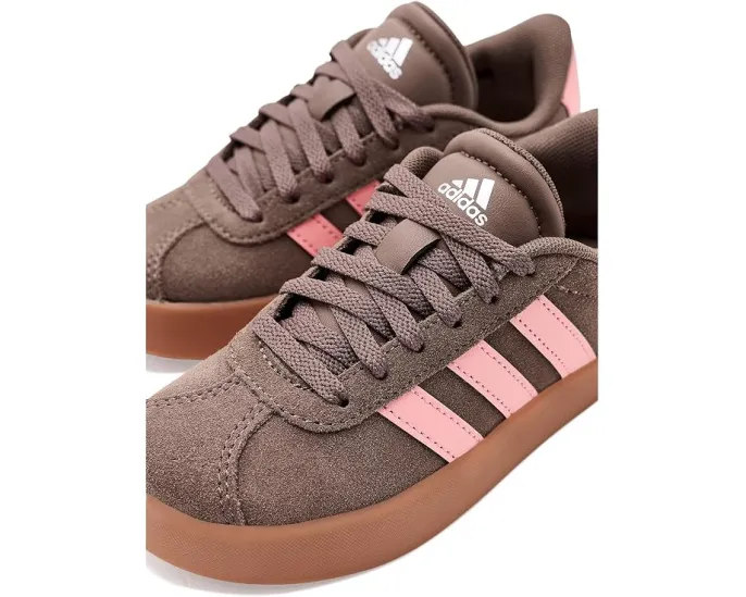 Детские кроссовки VL Court 3.0 от adidas с текстильным верхом для повседневной носки