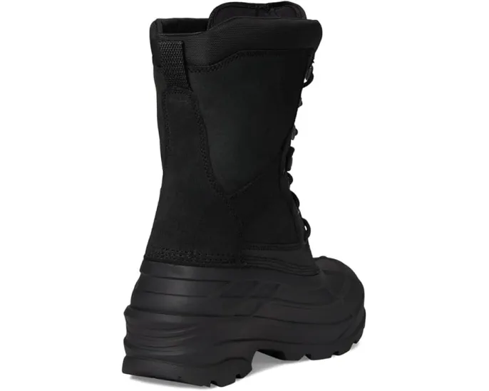 Кожаные ботинки Kamik Nation Plus со шнуровкой и текстильной подкладкой