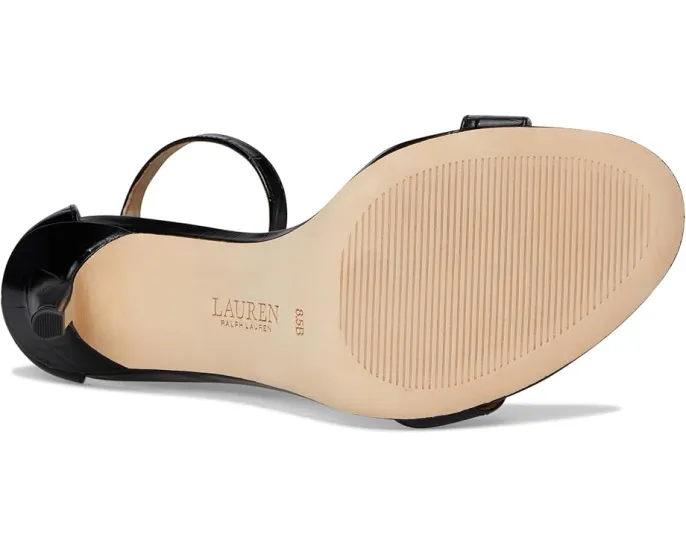 Босоножки Lauren Ralph Lauren Allie на шпильке с ремешком и тиснением под крокодила