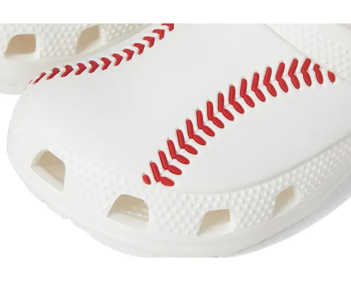 Crocs спортивные сабо Classic для малышей с футбольным принтом