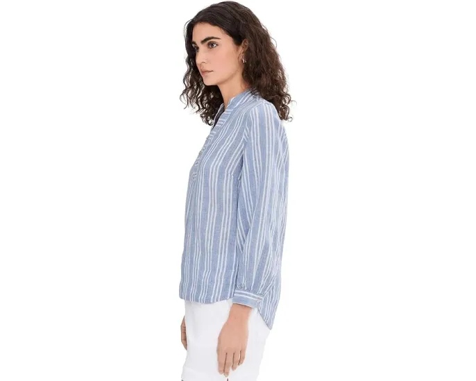 Блуза Tommy Bahama Beach Breeze Popover из льна с длинными рукавами