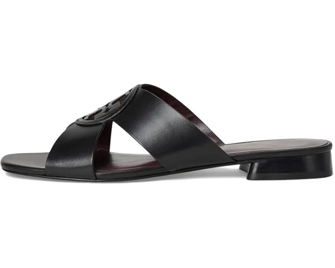 Босоножки Tory Burch Miller Criss Cross с перекрещивающимися ремешками и медальоном