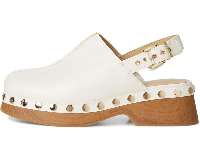 Сабо Esra Clog на деревянной платформе