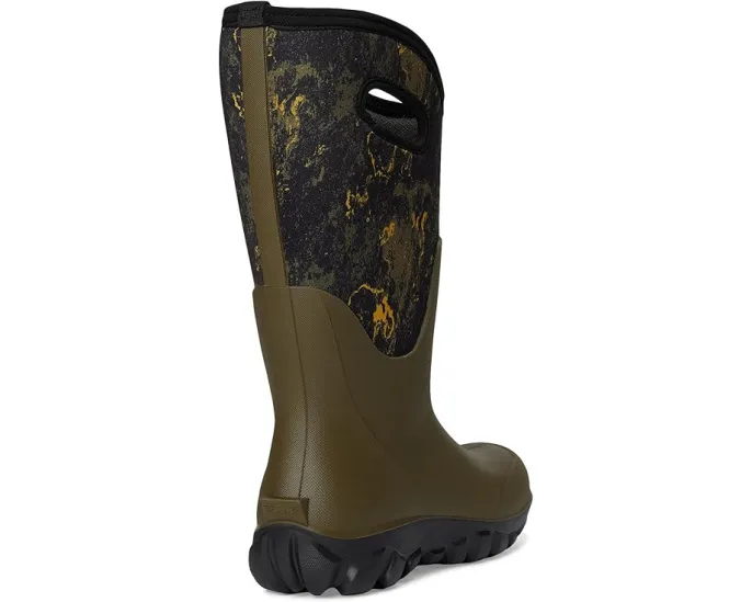 Высокие бесшовные сапоги Bogs Classic Seamless Tall с камуфляжным принтом Acid Camo и мембраной Neo Tech