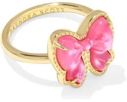 Kendra Scott Кольцо Haley Bow Band в виде банта