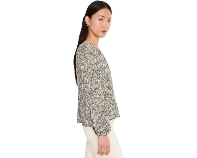 Блуза Feeling Best Button с цветочным принтом и пышными рукавами от Sanctuary