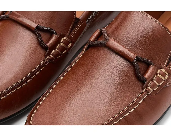 Лоферы Johnston & Murphy Beck с кожаной деталью Bit