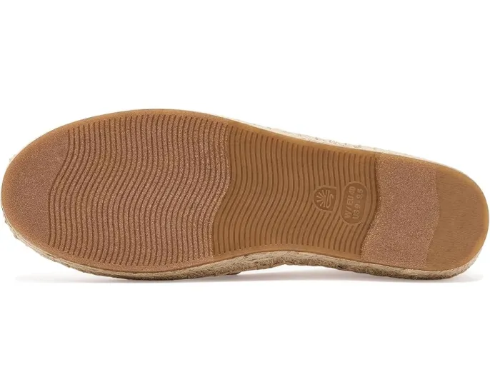Эспадрильи Soludos Seersucker Original из хлопка с джутовой подошвой