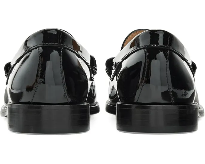 Stuart Weitzman лоферы Lottie из премиальной кожи с круглым носком