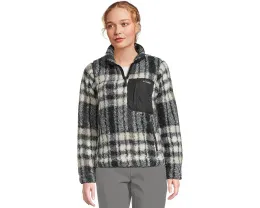 Куртка Columbia West Bend 1/4 Zip II с воротником стойкой и клетчатым принтом