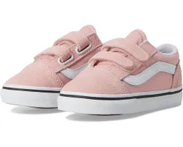 Vans Kids Old Skool V детские кеды с двойной застежкой на липучках