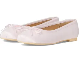 Детские атласные балетки Janie and Jack с бантом и квадратным мысом
