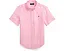 Льняная рубашка Polo Ralph Lauren с коротким рукавом для детей