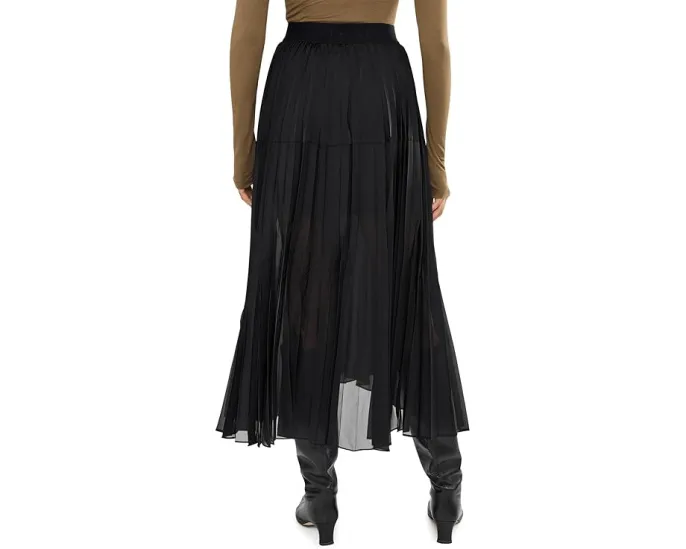 Юбка AllSaints Micaela с плиссировкой и высокой талией