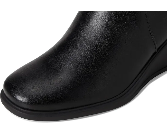 Ботинки Roma до колена с клиновидным каблуком и легкой конструкцией