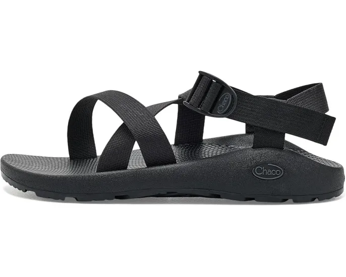 Сандалии классические Chaco Z/1 Black с ремнями из полиэстера