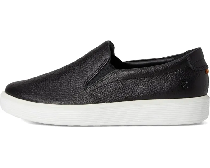 Кроссовки ECCO Soft 60 Premium Slip-On из мягкой кожи с эластичными деталями