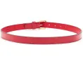 Узкий ремень Lauren Ralph Lauren Logo Keeper из лакированной кожи с гравировкой