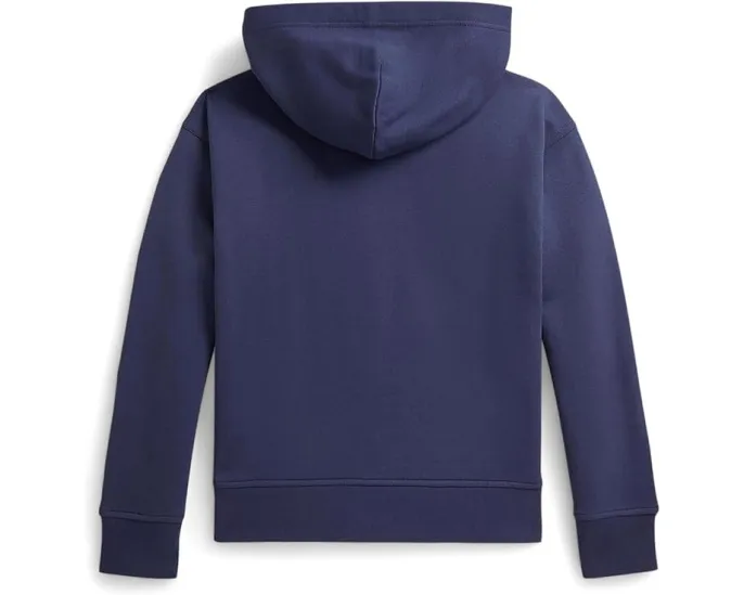 Худи Polo Ralph Lauren Kids Big Fit с логотипом из флиса для детей старшего возраста