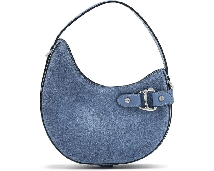 Маленькая сумка-кроссбоди Tasha из замши Lauren Ralph Lauren