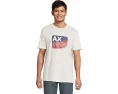Футболка Armani Exchange 1991 с пузырьковым принтом