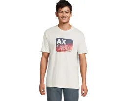 Футболка Armani Exchange 1991 с пузырьковым принтом