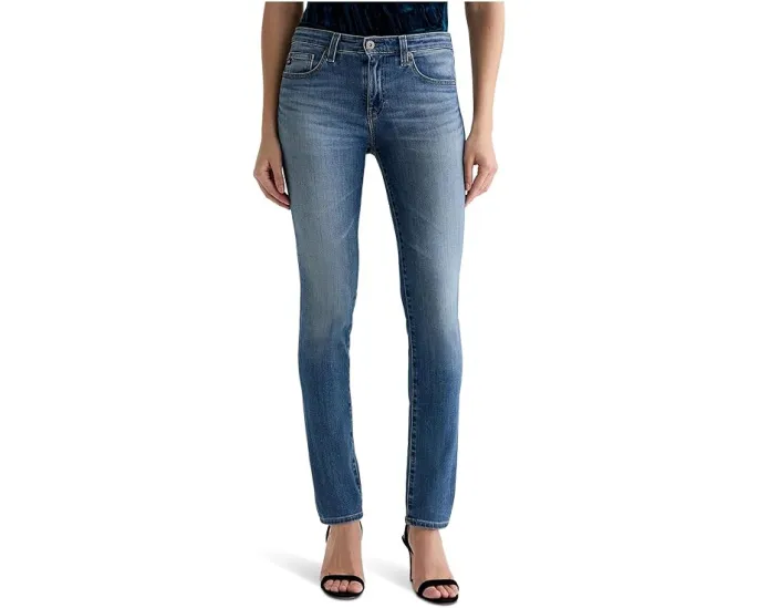 Джинсы AG Jeans Prima Low Rise Cigarette с зауженным силуэтом