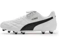Бутсы PUMA King Top Firm AG из мягкой телячьей кожи с язычком-клапаном
