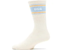 Носки Jedlyn Varsity Crew с широкой цветной полосой из ответственного хлопка