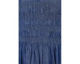 Мини платье Madewell Smocked с воланами
