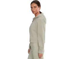 Кроп худи Arc'teryx Emblem Fleece Full Zip из флиса средней плотности