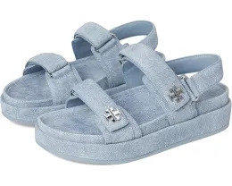 Спортивные сандалии Tory Burch Kira с кожаной стелькой и резиновой подошвой