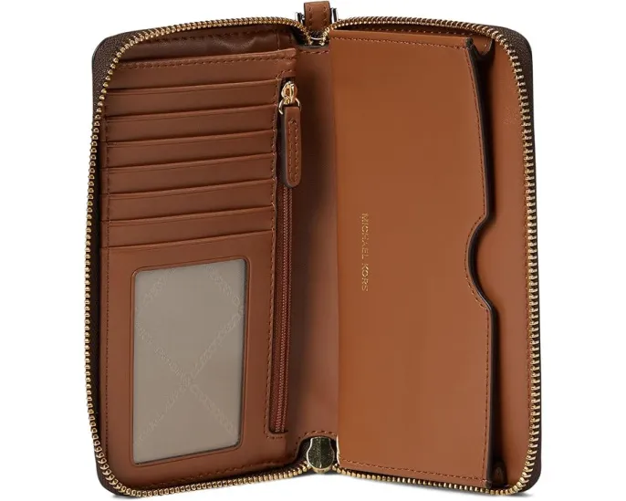 MICHAEL Michael Kors Jet Set плоский чехол для телефона с ремешком