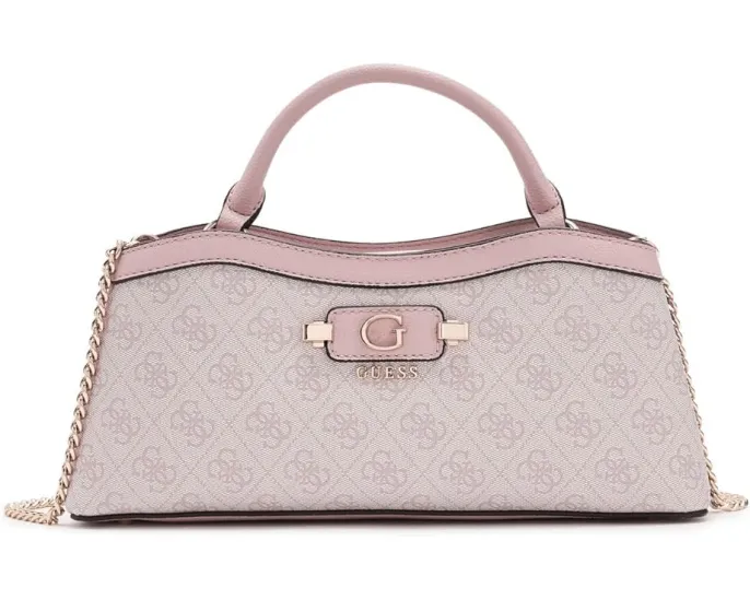 Сумка Lindsey Small 2 Compartment Satchel GUESS черная