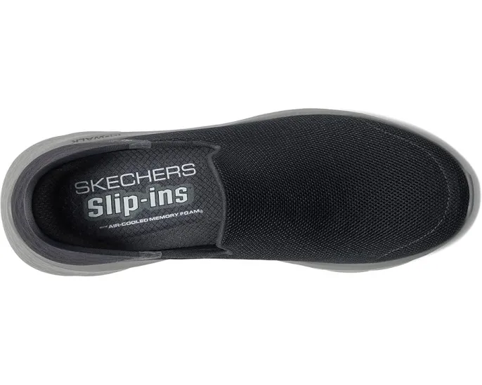 Бесконтактные слипоны SKECHERS Go Walk Flex с гелевой подушкой в пятке и стелькой из пены с эффектом памяти