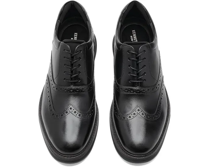Kenneth Cole Lendal оксфорды из полированной кожи с гибкой подошвой