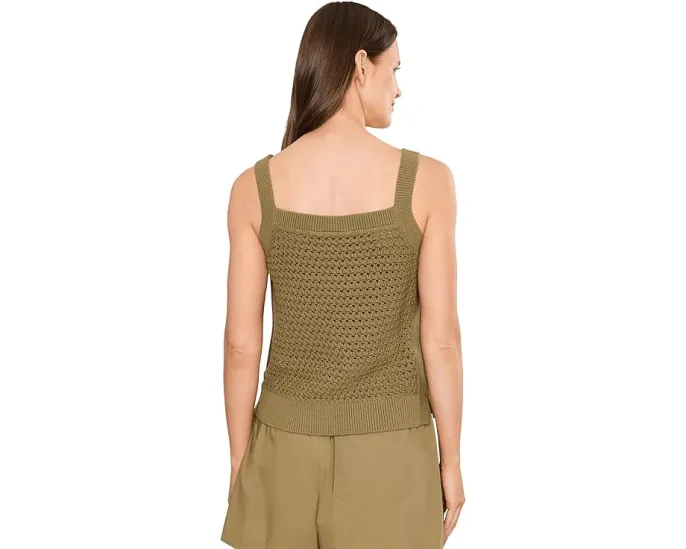 Вязаный топ Ebden Knit Tank от Varley золотисто-оливкового цвета