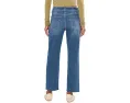 Джинсы Kennedy Mid Rise Crop с прямыми штанинами и скрытым швом 28 дюймов (71.12 см) Liverpool Los Angeles
