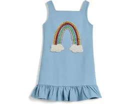 Джинсовое платье Rainbow Gems от Lola and The Boys с пайетками