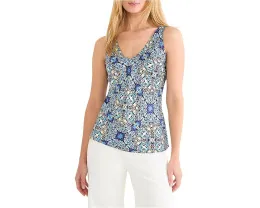 Топ Filagree Tile Tank из переработанного полиэстера с запатентованным принтом NIC+ZOE