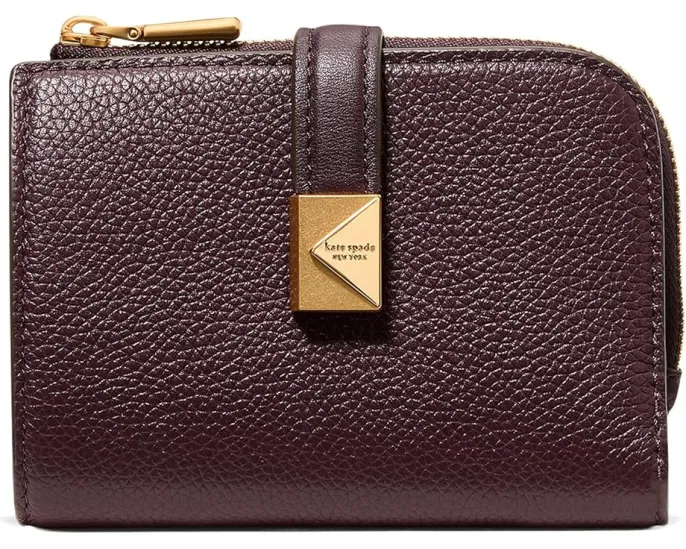 Маленький компактный кошелек Kate Spade New York Tribeca из шагрени
