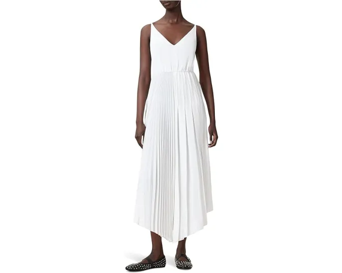 Платье-футболка AllSaints Jax Tee с отстегивающимся верхом