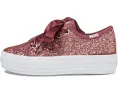 Детские кроссовки Keds Triple UP Glitter Celebrations с блестками и стопкой