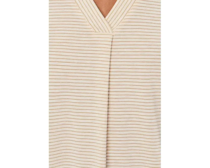 Топ Tommy Bahama Kauai Tranquil Sea V-neck Tank с металликом