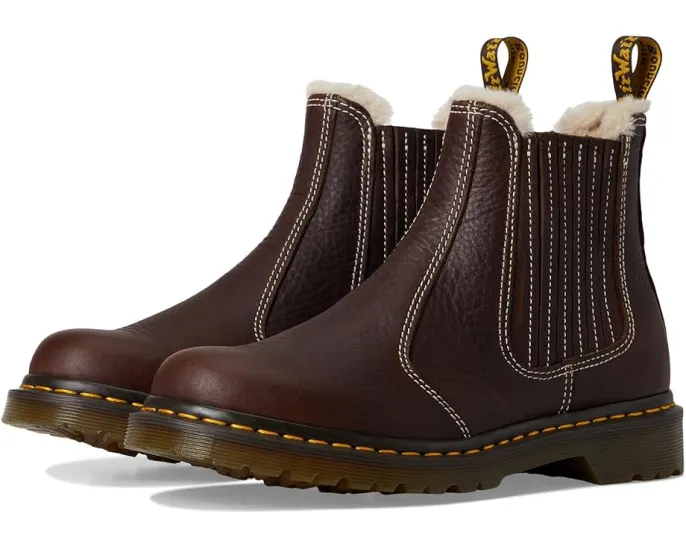 Dr. Martens 2976 Leonore II зимние ботинки Chelsea с мехом