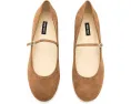 Балетки Classik с ремешком и квадратным каблуком из кожи Nine West